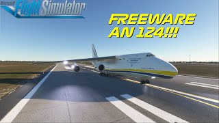 Freeware Antonov An 124 für den MSFS 2020 [upl. by Alane884]