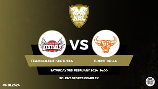 WNBL1 Team Solent Kestrels v Brent Bulls  030224 [upl. by Ynaittirb]