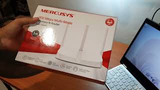 MERCUSYS MW306R Wireless N WiFi Router Unboxing amp Setup [upl. by Marje]