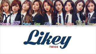 TWICE  LIKEY Japanese amp Korean Mashup Color Coded KanHanRomEng Lyrics [upl. by Adao909]