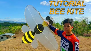 PAANO GUMAWA NG BUBUYOG NA SARANGGOLA BEE KITE TUTORIAL [upl. by Atinal]