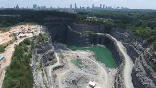 Walking Dead Filming Location  Atlanta Quarry [upl. by Lramaj]