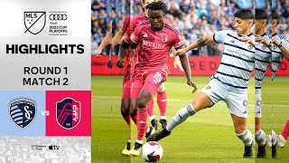 HIGHLIGHTS Sporting Kansas City vs St Louis City SC  November 05 2023 [upl. by Ahcire]