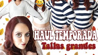 👗 HAUL de temporada de TALLA GRANDES HampM Kiabi online  MimiXXL [upl. by Carlyle867]