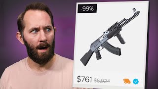 99 off AK47  Buying Everything on Wish For 99 Off [upl. by Lolly]