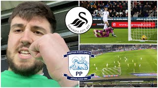 PATO DOUBLE SECURES 3 POINTS LATE ONSWANSEA 21 PRESTONMATCHDAY VLOG 24 [upl. by Lenni]