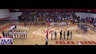 Hortonville High School vs Appleton North High School Womens JV Volleyball [upl. by Konyn435]