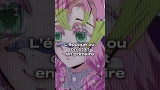 Quand on était en primaire capcut anime kimetsunoyaibe pourtoi [upl. by Einad]