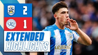 EXTENDED HIGHLIGHTS  Huddersfield Town 21 QPR [upl. by Yrod900]