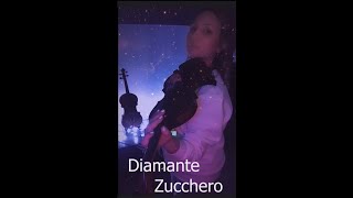 Diamante  violin cover by Svetlana Surnina Zucchero Instrumental Version [upl. by Llyrad]