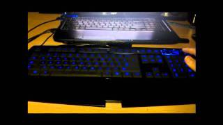 Razer Lycosa Keyboard Lighting System [upl. by Erikson]