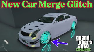 I Found the Best Car Merge Glitch in GTA 5 Online [upl. by Trescott399]