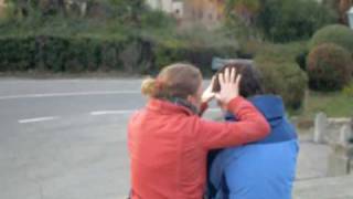 Some girl picking her boyfriends face in Florence [upl. by Ataynik556]