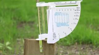 How to install a rain gauge [upl. by Auqenet]