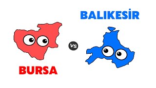 Bursa vs Balıkesir  Şehir Savaşı Senaryosu [upl. by Zzahc74]