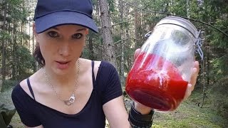 Making Swedish Lingonberry Jam [upl. by Alliscirp]