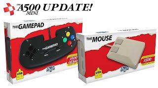 A500 Mini Update Part 3  The Mouse amp The Game Pad [upl. by Zoba918]