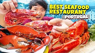 1 BEST SEAFOOD RESTAURANT amp All You Can Eat PORTUGUESE FOOD BUFFET in Lisbon Portugal [upl. by Angle]