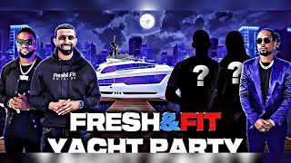 PodcastDaily215  Fresh And Fit Yacht Party IRL Stream [upl. by Adnol]