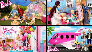 Barbie amp Ken Family Doll Stories  Titi Toys amp Dolls [upl. by Alemak257]