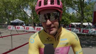 Alberto Bettiol  Interview at the start  Stage 4  Tour de Suisse 2024 [upl. by Sorvats]