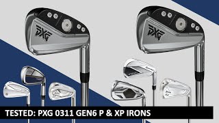 TESTED PXG 0311 GEN6 P amp XP vs the Best Irons of 2023 [upl. by Eniamahs]