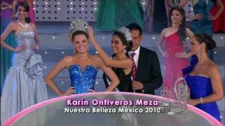 Nuestra Belleza Mexico 2010Karin OntiverosHD 7 partecoronacionmpg [upl. by Aika]