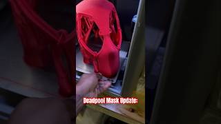 Deadpool mask update 3D printing edition 3dprinting [upl. by Ronalda]