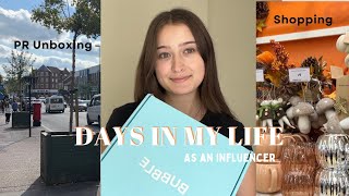 Days in my life  PR unboxing fall decor shopping amp makeup 🧡🛍️ •Alexandra Smith vlogs [upl. by Arreyt981]