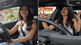 Nabha Natesh Fun Interview With RJ Sameer in Car  Darling  Manastars [upl. by Amyas276]