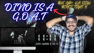 1111  DINO JAMES x GD47  Def Jam India  REACTION  THE STAMMER BOY REACTIONS [upl. by Raf]