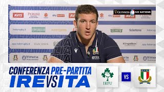 Guinness Mens Six Nations 2024 IREvITA la conferenza stampa pre partita [upl. by Annaliese]