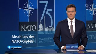 tagesschau 2000 Uhr 11072024 [upl. by Berlyn24]