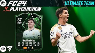 ⭐UN MCO BARATO⭐BRAHIM DIAZ 87 ELECCIONES DE ESPECIALISTAS REVIEW FC FIFA 24 [upl. by Moll]