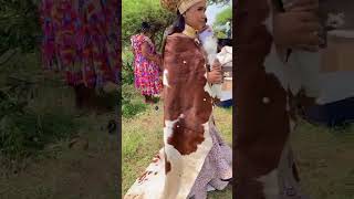 Animal Skin Traditional Attire culture fashion [upl. by Nikolas421]