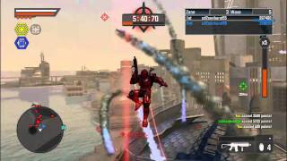 Crackdown 2  Team Deathmatch Xbox Live Online Multiplayer HD Gameplay Xbox 360 [upl. by Kalvn]