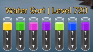 Water Sort  Level 720 [upl. by Amity]