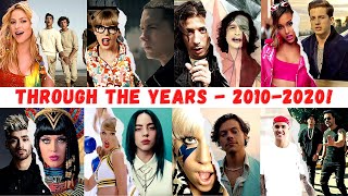 Hit Songs Through The Years  20102020 [upl. by Oniratac48]