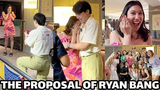 ENGAGED NA😍RYAN BANG NAGPROPOSE NASA GIRLFRIEND PAOLA HUYONG RYAN BANG WEDDING PROPOSAL [upl. by Yllim646]