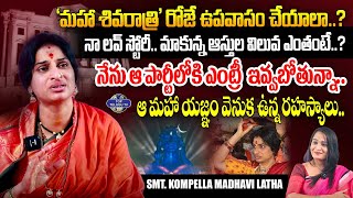 Virinchi Hospital Chairman SmtMadhavi Latha Kompella Sensational Interview  Maha Shivaratri [upl. by Silverstein404]