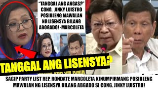 Matapos MAGLABAS ng UNVERIFIED EVIDENCE vs PRRD LUISTRO PINATATANGGALAN ng LISENSYA Bilang ABOGADO [upl. by Enitnelav598]