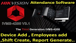 Hikvison attendance software setup in Tamil  Hikvision Biometric Attendance software setup in tamil [upl. by Harbison]