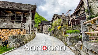 Sonogno in Ticino 🇨🇭 A beautiful Swiss village hidden in a valley [upl. by Thormora458]