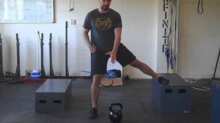 Single Leg Abducted Deadlift [upl. by Eirrot]