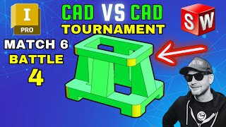 3D CAD esports  TOURNAMENT HIGHLIGHT  Match 6  PedroTaveres VS DOM  INVENTOR vs SOLIDWORKS [upl. by Fretwell245]