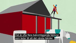 Dödliga händelser i arbetet  Fall från högre nivå [upl. by Suivatna580]