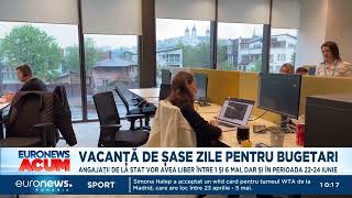 Minivacanță de șase zile pentru bugetari în mai 2024 Anul acesta va fi liberă și ziua de 2 mai [upl. by Llertnov394]