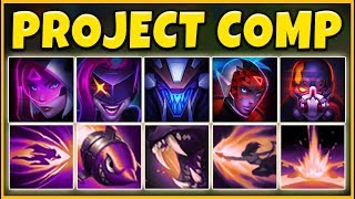 PROJECT TEAM COMP 2019 FIVE NEW SKINS 5V5 PROJECT SKINS  League of Legends [upl. by Valiant]