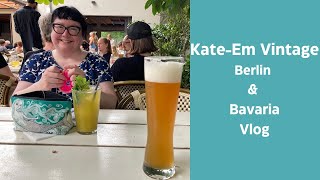 Berlin and Bavaria  Germany holiday vlog adventures in sock knitting Tolsta Tank [upl. by Alinoel]