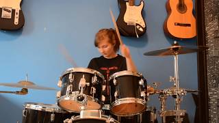 New York City  Emigrate JennyMarie Krietsch drum cover [upl. by Lasala]